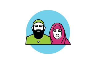 Download Arabic Moslem People Vector Illustration - Arabic Collection